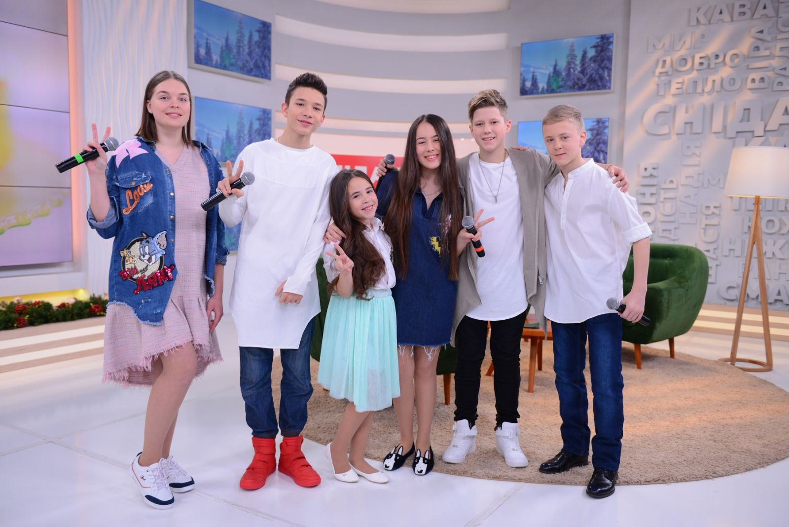 Тина Кароль и финалисты шоу Голос.Діти-3 презентовали совместную песню